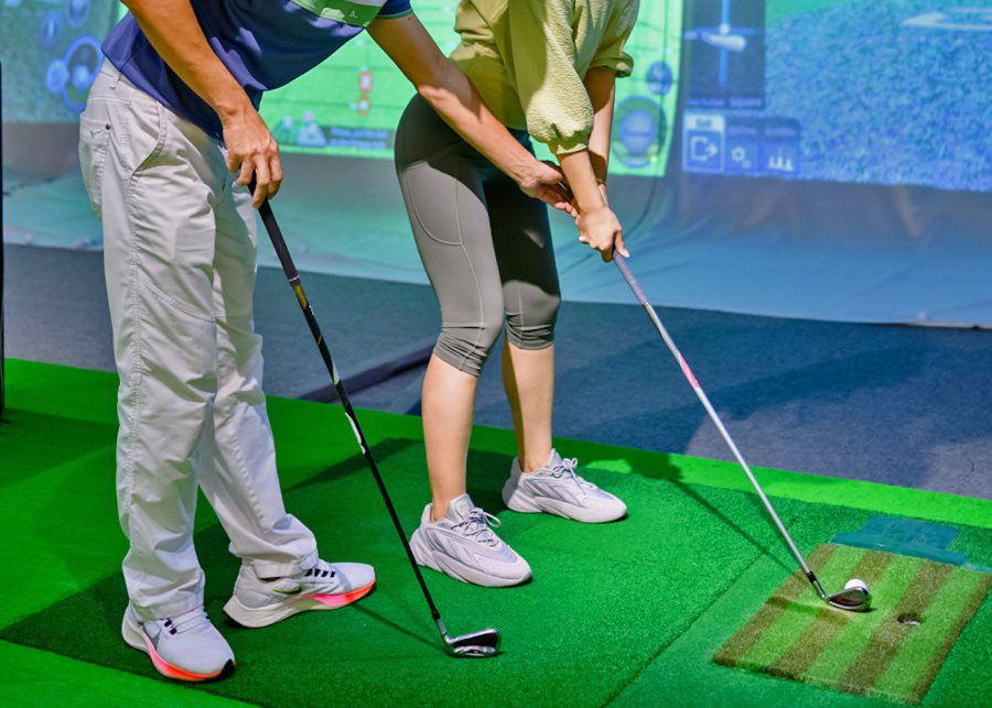 indoor golf hk