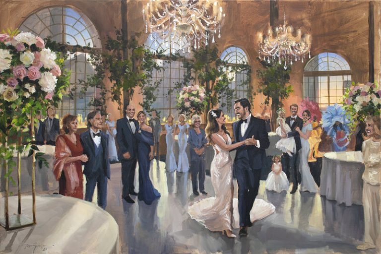 Why You Should Have A Live Painter For Your Wedding